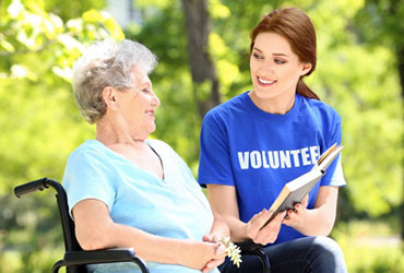 Volunteers that add a special dimension to caring